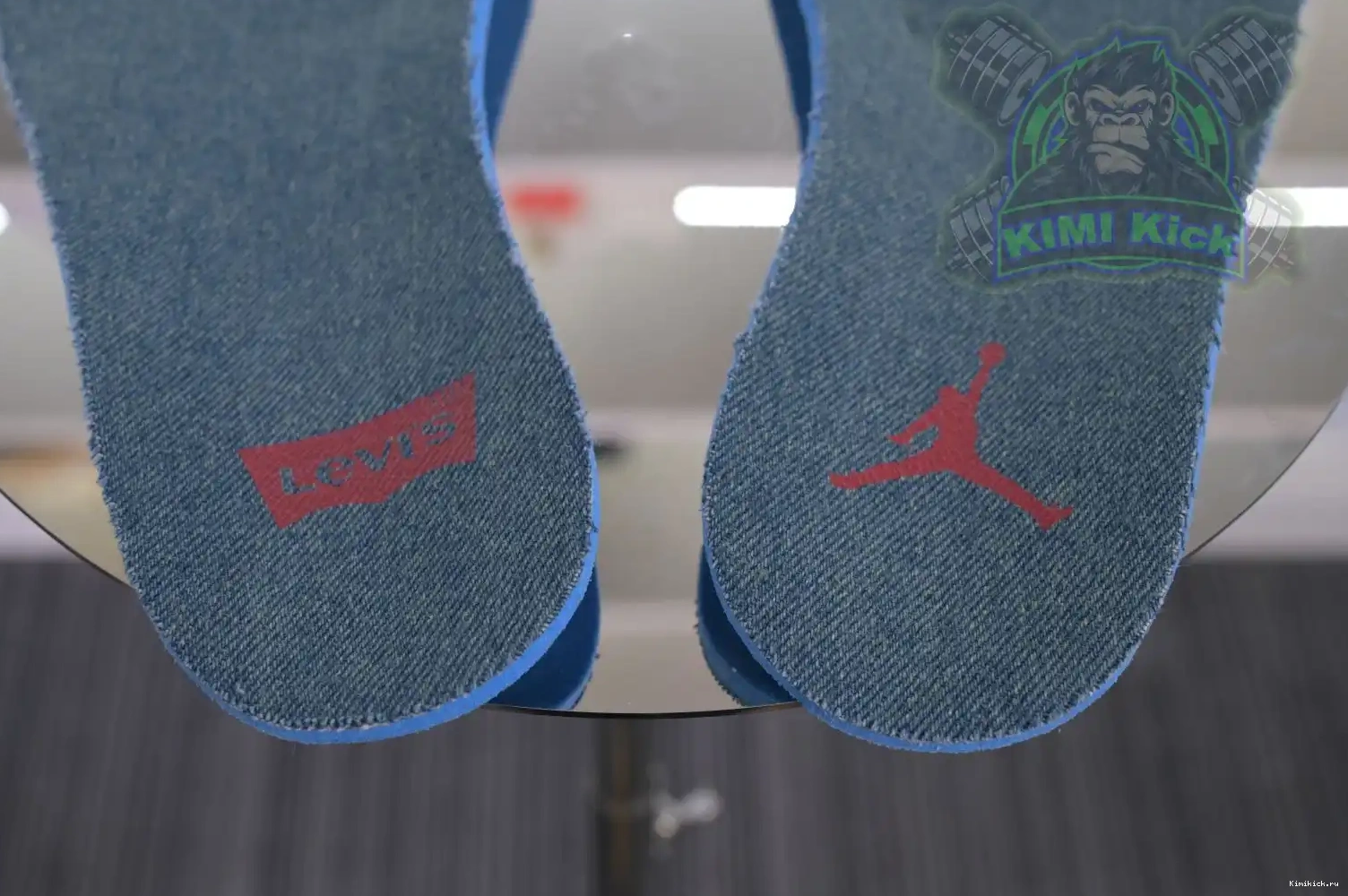 retro levis Air Jordan Kimikick 4 Jordan denim 0616